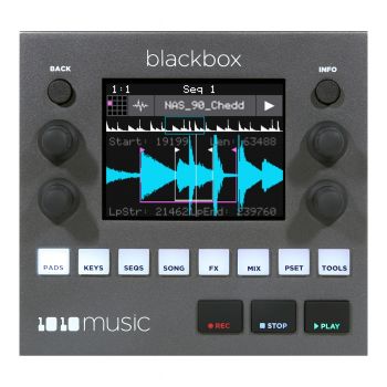 1010 Music BlackBox Tabletop Touchscreen Sampler