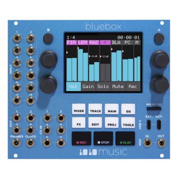 1010 Music BlueBox Digital Mixer & Recorder Eurorack Module