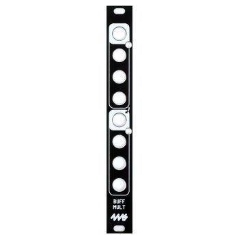 4ms Replacement Panel (Black) - Buffered Mult