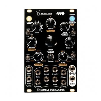 4ms Ensemble Oscillator Eurorack Module (Black)