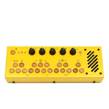 Critter & Guitari 201 Pocket Piano Desktop Synth (Yellow)