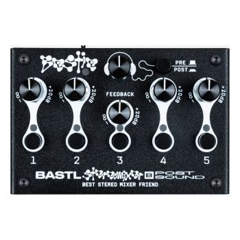Bastl Instruments Bestie Desktop Stereo Mixer w/ Overdrive
