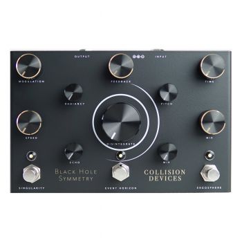 Collision Devices Black Hole Symmetry Delay, Reverb & Overdrive Effects Processor