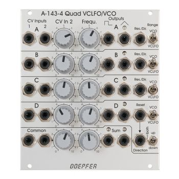 Doepfer A-143-4 Quad LFO/VCO Eurorack Module