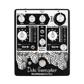 Earthquaker Devices Data Corrupter Modulated Monophonic Harmonizing PLL Effects Pedal