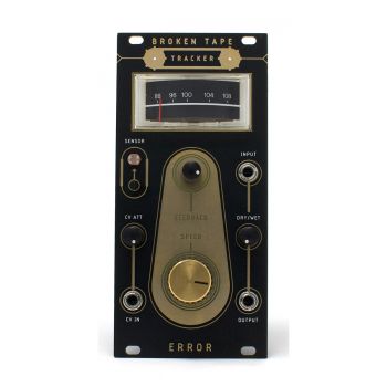 Error Instruments Broken Tape Tracker Eurorack LoFi Glitch Delay Module (Gold)