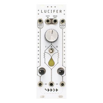 Error Instruments Lucifer Eurorack FM Drum Module (White)