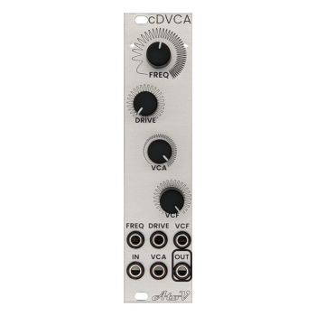 AtoV Project cDVCA Eurorack Waveshaper/VCA/VCF Module (Silver)