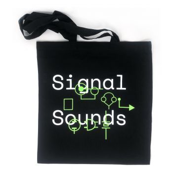 Signal Sounds Tote Carry Bag - Black