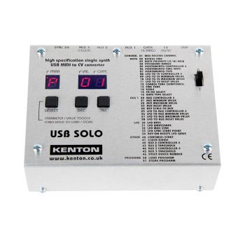 Kenton Electronics	USB Solo USB MIDI to CV/Gate Convertor