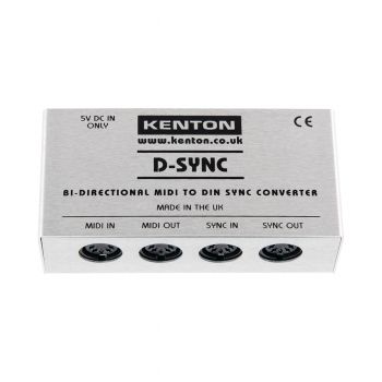Kenton Electronics	D-SYNC MIDI To DIN SYNC Convertor