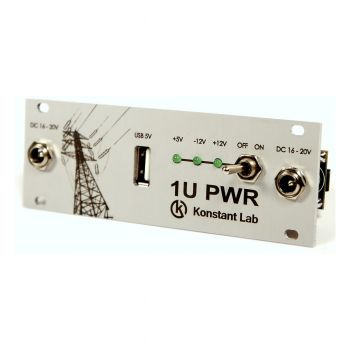 Konstant Lab 1U PWR Eurorack Power Module (Pulp Logic)