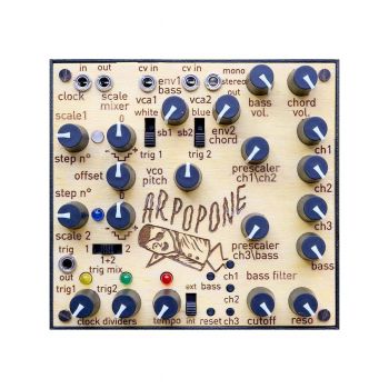 LEP Arpopone Desktop Analogue Bass Synth