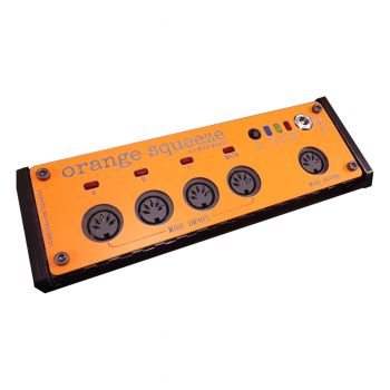 Sixty Four Pixels Orange Squeeze 4 Way MIDI Merge
