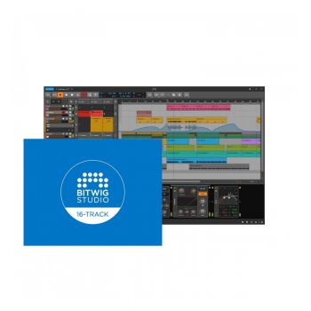Bitwig Studio 16 Track Audio & MIDI Recording Software (Download Version)