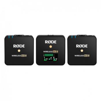 Rode Wireless Go II Dual Microphone Wireless System (Black) 