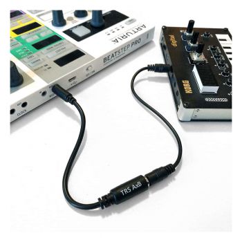 Retrokits 3.5mm TRS A to TRS B MIDI Adaptor (TRSAxB-D)