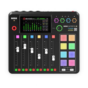 Rode RodeCaster Pro II Pro Integrated Podcast Production Console