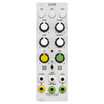 TipTop Audio ZVerb Eurorack Reverb Module (White)